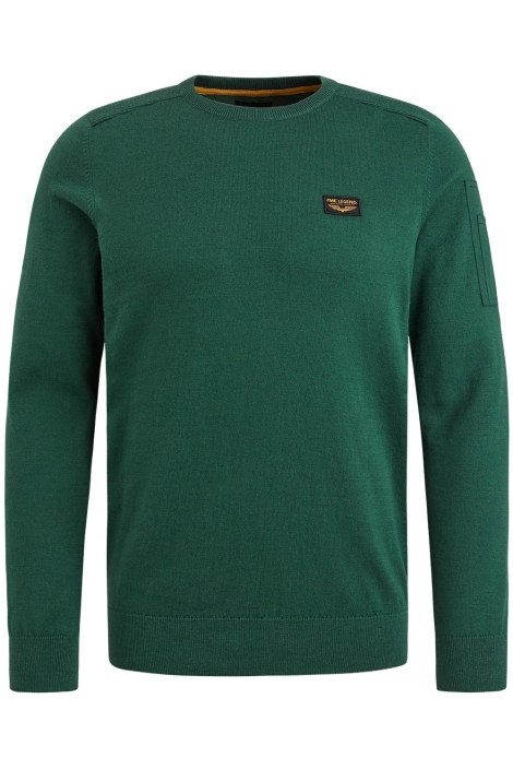 PME legend groene heren trui | Vooraanzicht