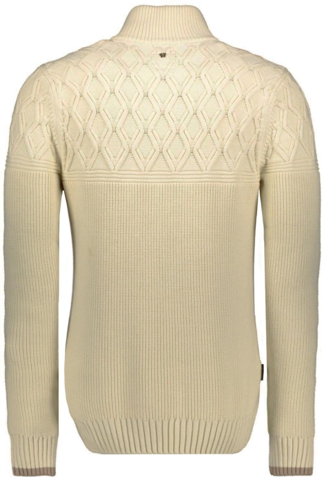 PME legend beige heren trui | Achteraanzicht