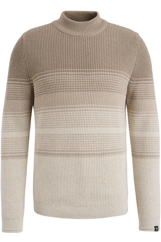 Vanguard beige heren trui | Vooraanzicht