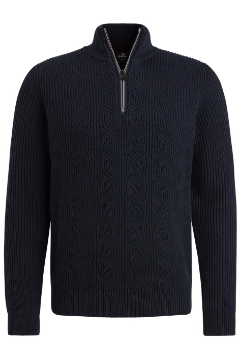 Vanguard blauwe heren trui | Vooraanzicht