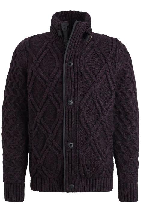 PME legend paarse heren vest | Vooraanzicht