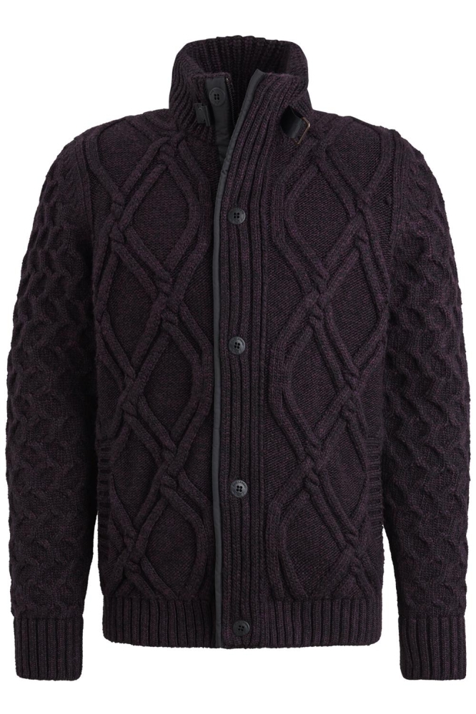 PME legend paarse heren vest | Vooraanzicht