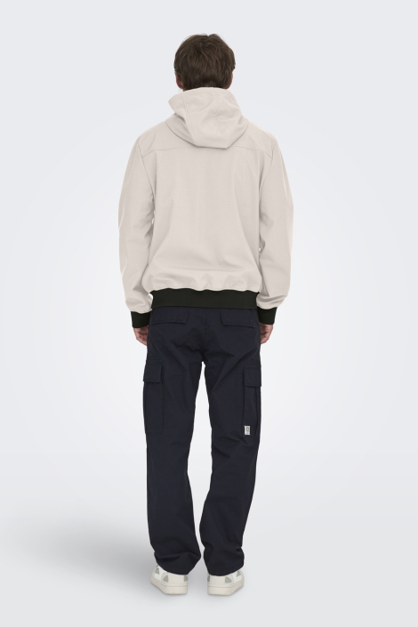 Only & Sons beige heren jas | Model