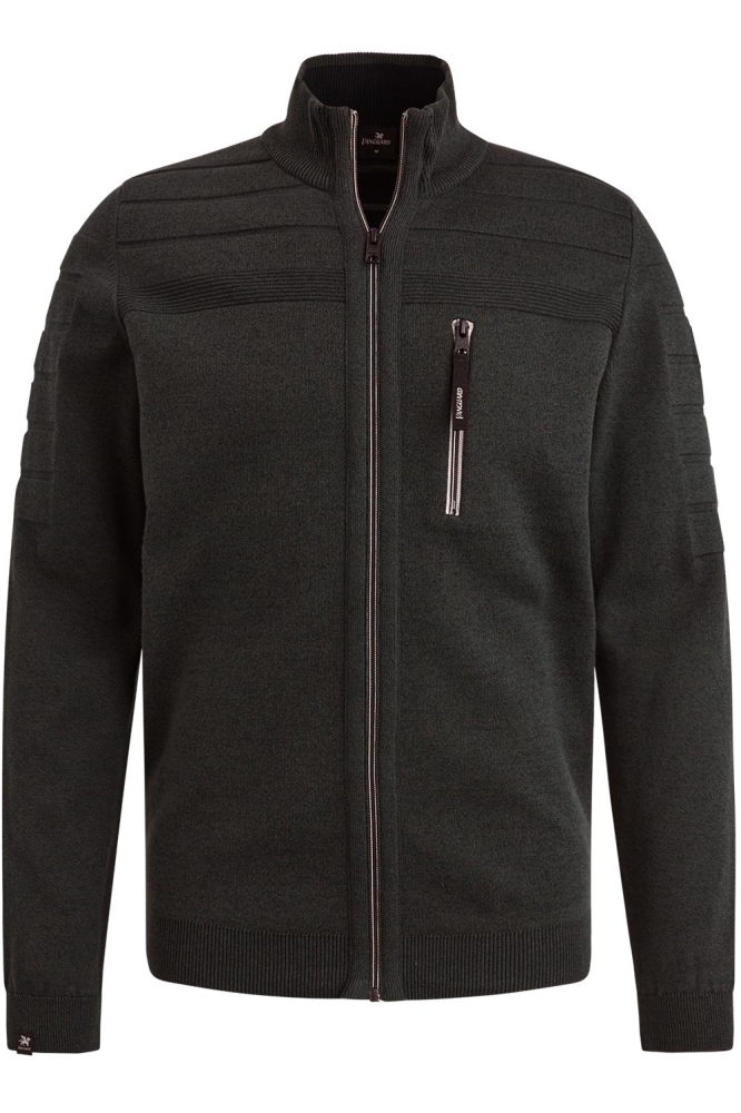 Vanguard bruine heren vest | Vooraanzicht