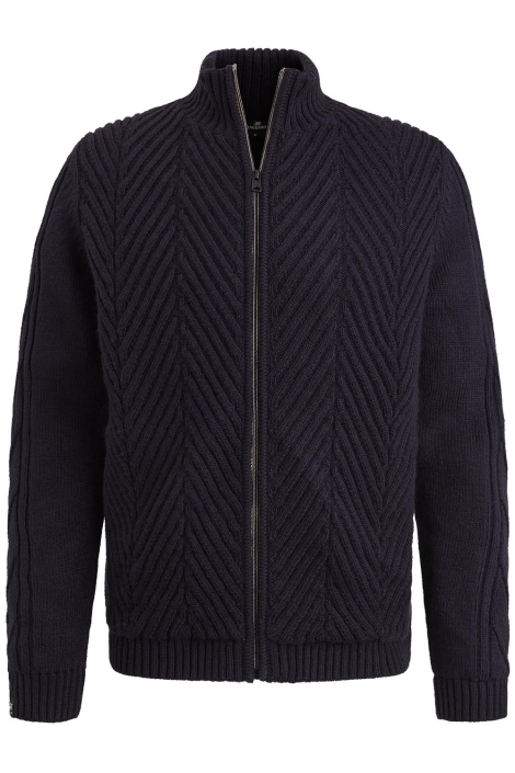 Vanguard blauwe heren vest | Vooraanzicht