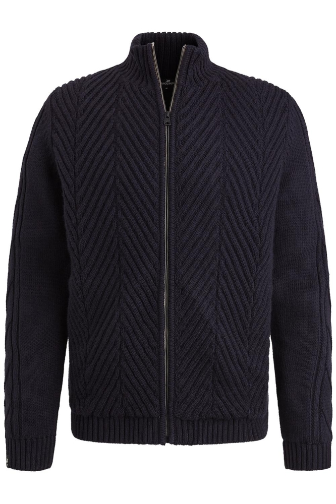 Vanguard blauwe heren vest | Vooraanzicht