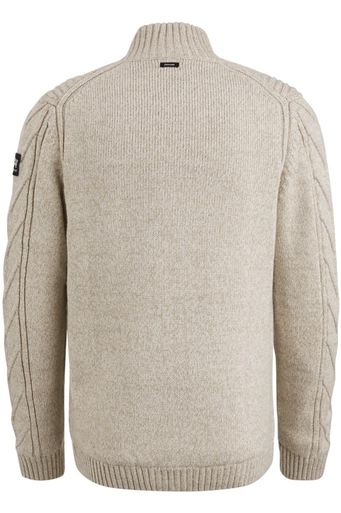 Vanguard beige heren vest | Achteraanzicht