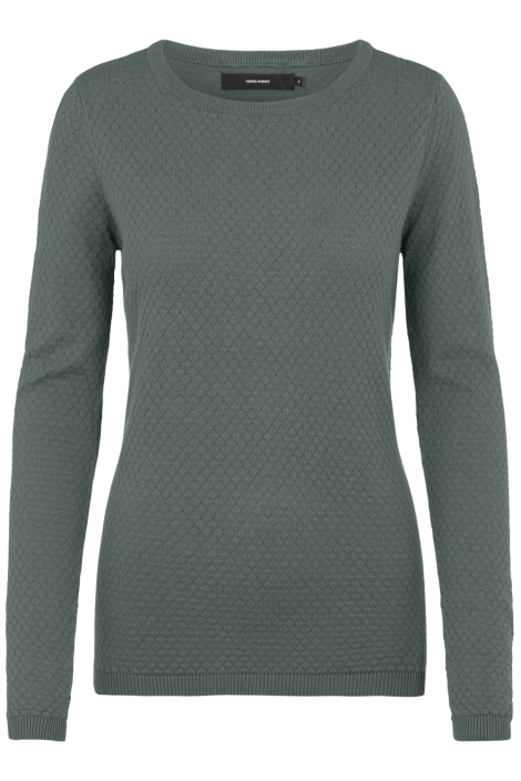 Vero Moda groene dames trui | Vooraanzicht