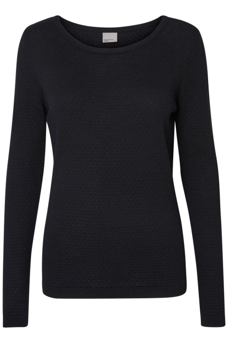 Vero Moda zwarte dames trui | Achteraanzicht