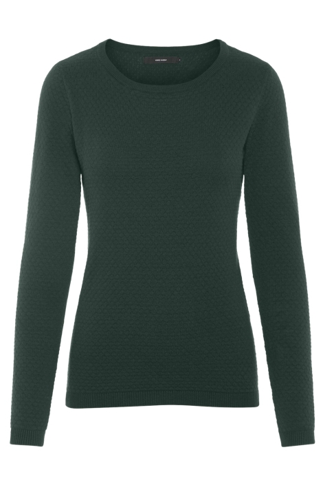 Vero Moda groene dames trui | Vooraanzicht