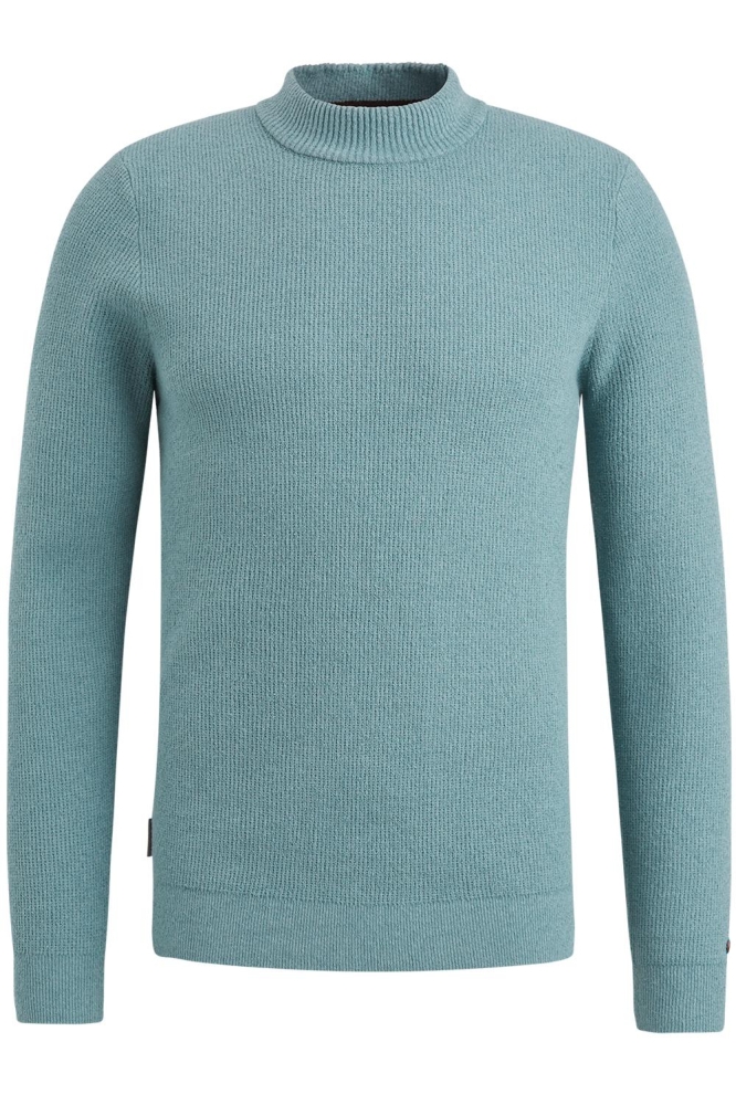 Cast Iron blauwe heren trui | Vooraanzicht