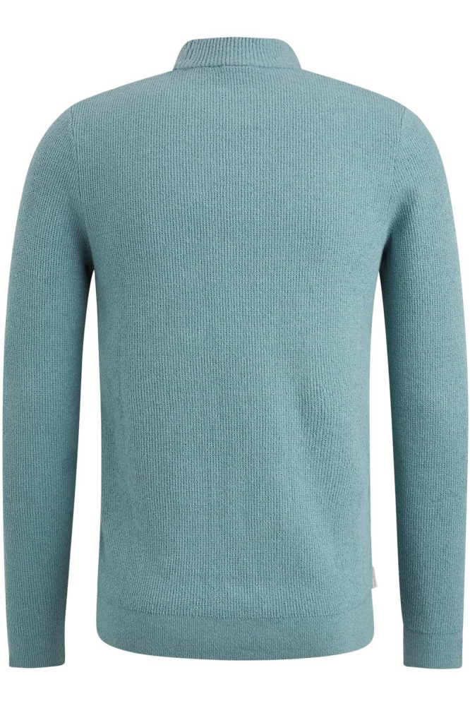 Cast Iron blauwe heren trui | Achteraanzicht