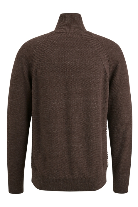 Cast Iron bruine heren vest | Achteraanzicht