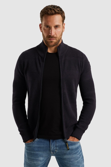 PME legend paarse heren vest | Model vooraanzicht