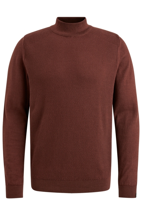 Vanguard bruine heren trui | Vooraanzicht