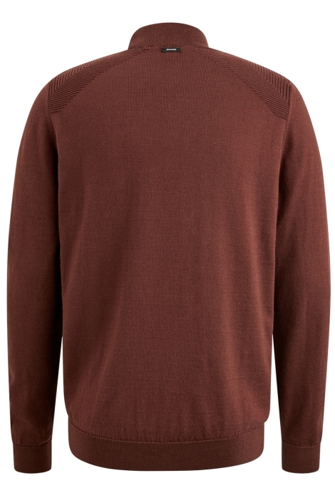 Vanguard bruine heren trui | Achteraanzicht