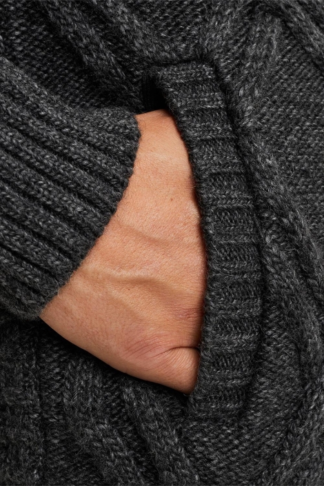 PME legend grijze heren vest | Close up