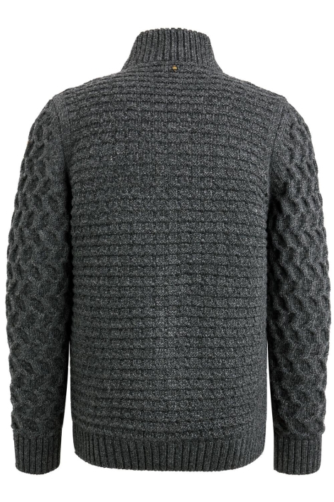 PME legend grijze heren vest | Achteraanzicht