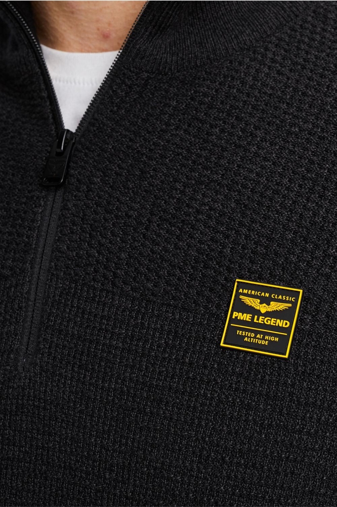 PME legend zwarte heren trui | Close up