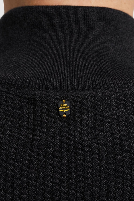 PME legend zwarte heren trui | Close up