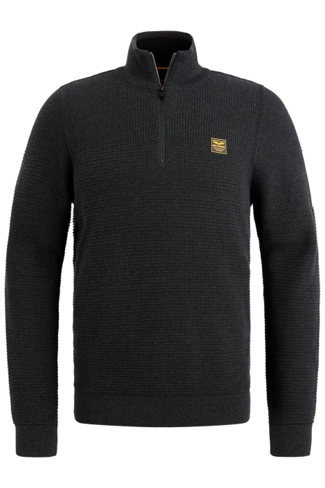 PME legend zwarte heren trui | Vooraanzicht