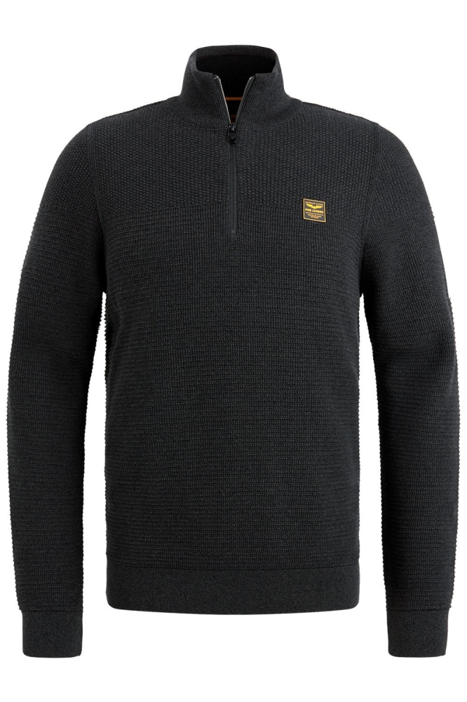 PME legend zwarte heren trui | Vooraanzicht