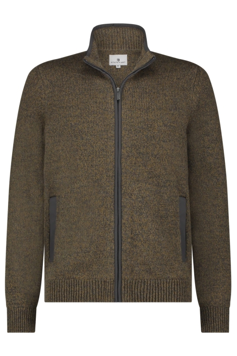 State of Art bruine heren vest | Vooraanzicht