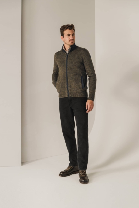 State of Art bruine heren vest | Model