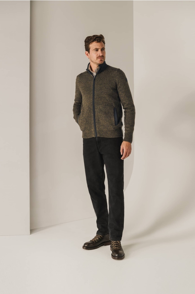 State of Art bruine heren vest | Model