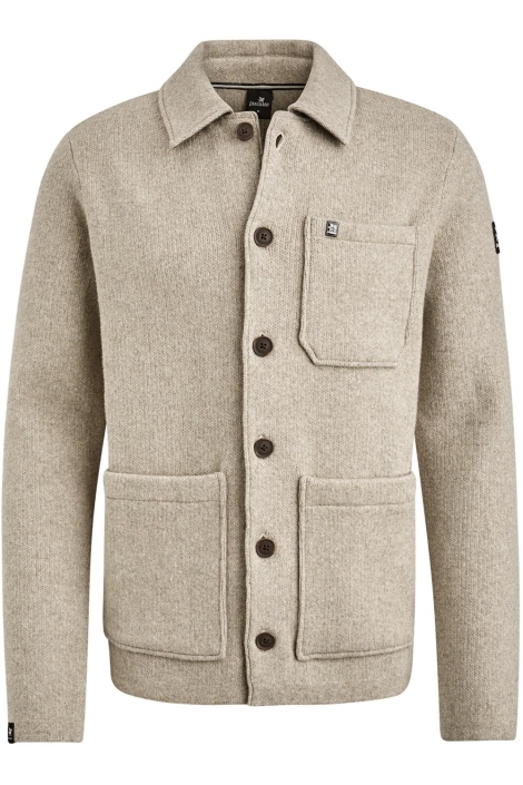 Vanguard beige heren vest | Vooraanzicht