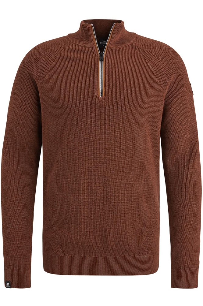 Vanguard bruine heren trui | Vooraanzicht