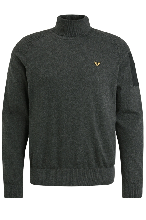 PME legend grijze heren trui | Vooraanzicht