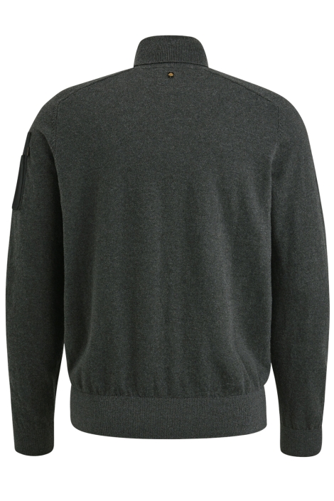 PME legend grijze heren trui | Achteraanzicht