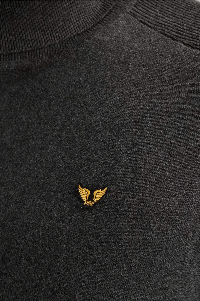 PME legend grijze heren trui | Close up