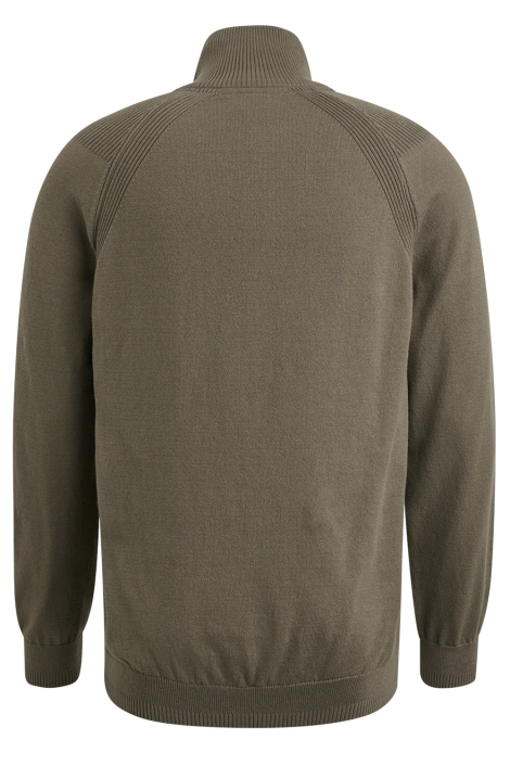 Cast Iron bruine heren trui | Achteraanzicht