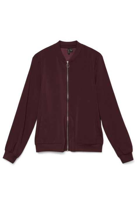 Vero Moda bordeaux dames vest | Vooraanzicht