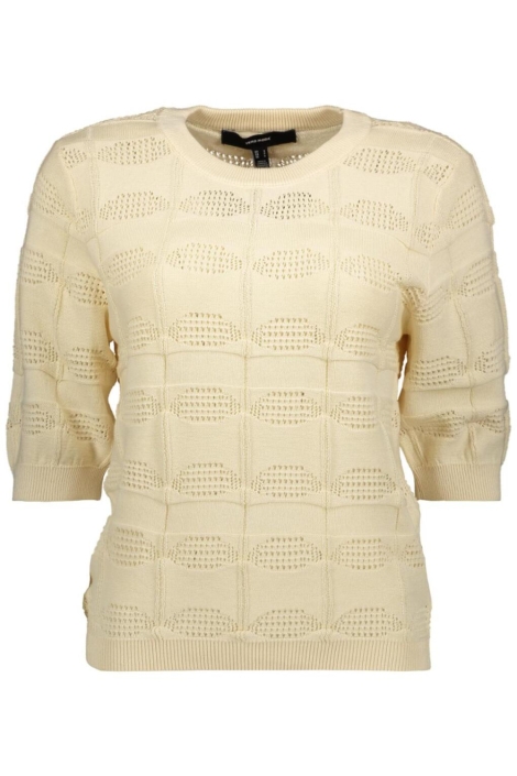 Vero Moda beige dames t-shirt | Vooraanzicht