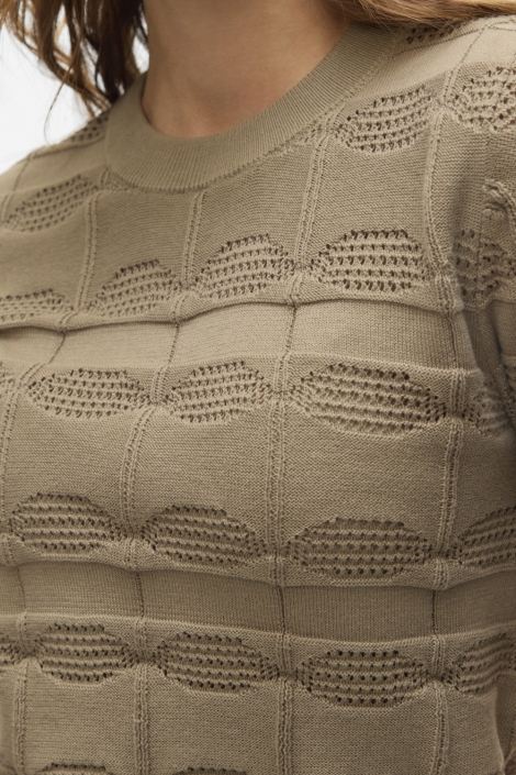 Vero Moda groene dames t-shirt | Kleurstaal