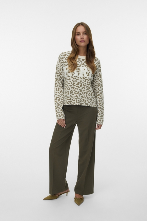 Vero Moda beige dames trui | Model