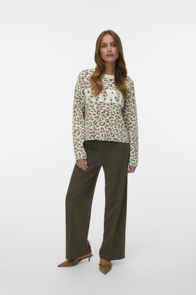 Vero Moda beige dames trui | Model