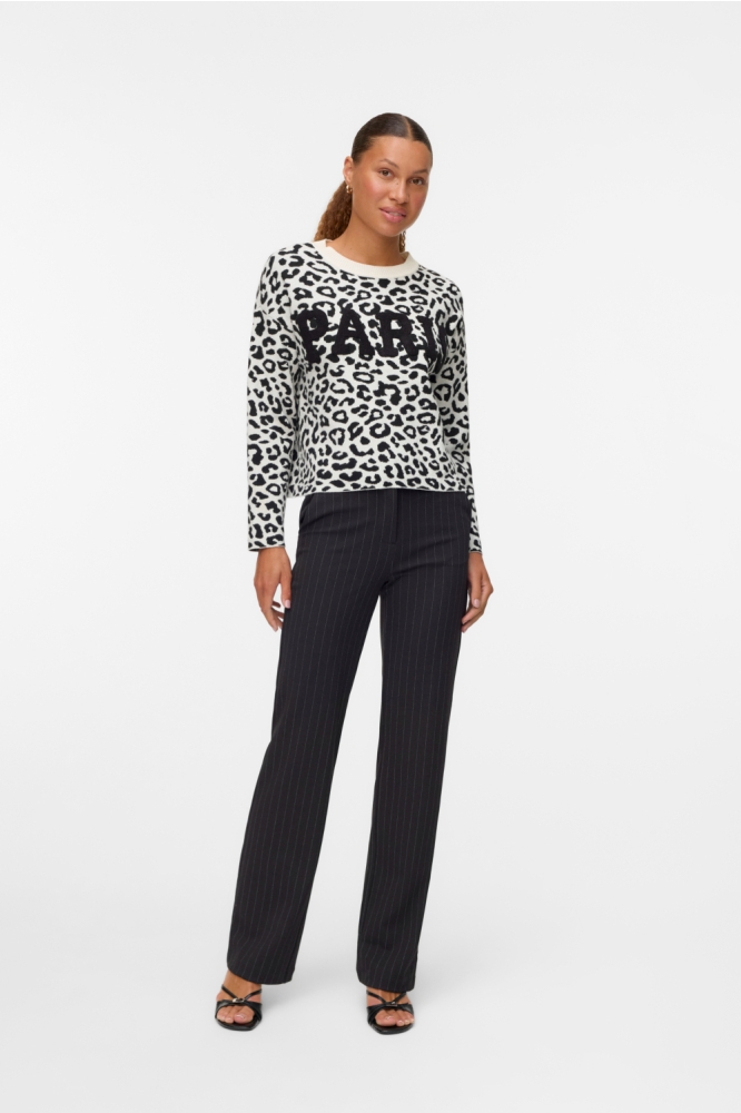 Vero Moda beige dames trui | Model vooraanzicht