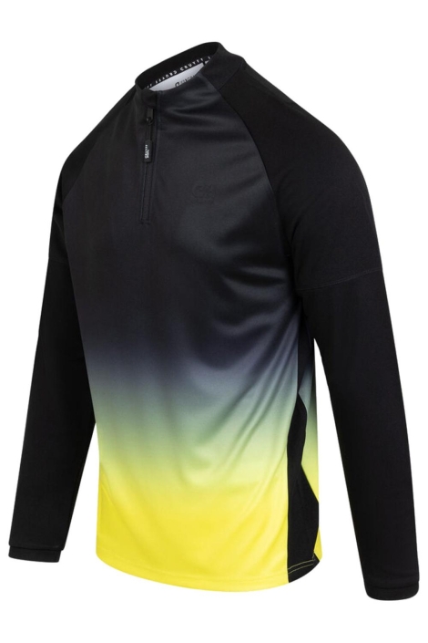 Cruyff zwarte heren sweater | Zijaanzicht