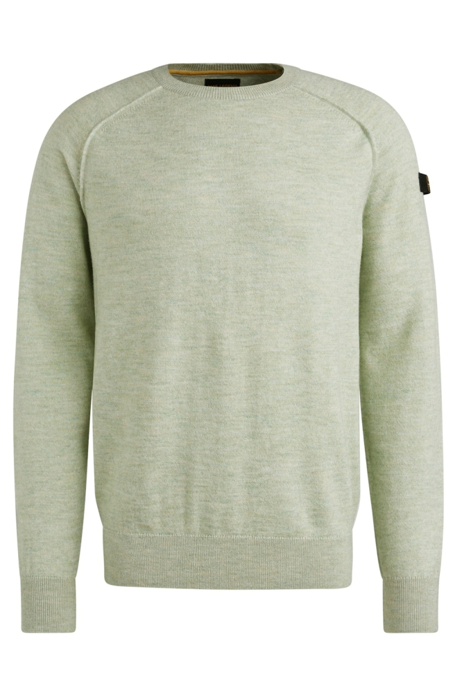 PME legend groene heren trui | Vooraanzicht