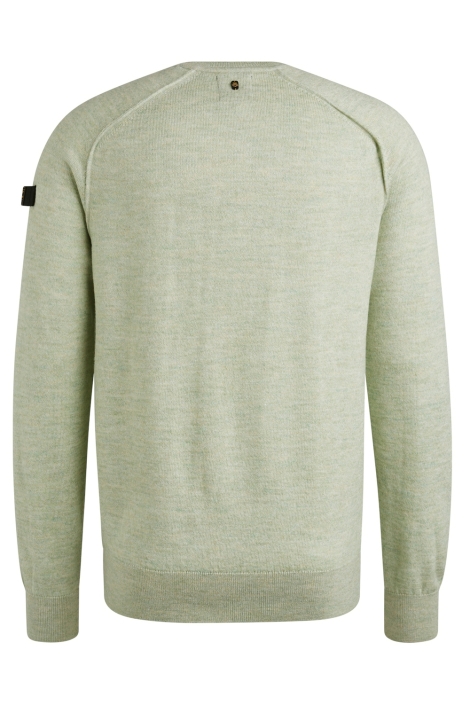 PME legend groene heren trui | Achteraanzicht