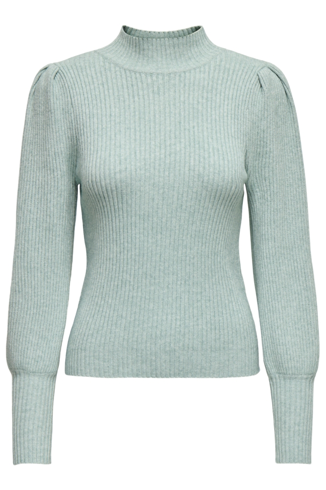 Only groene dames trui | Vooraanzicht