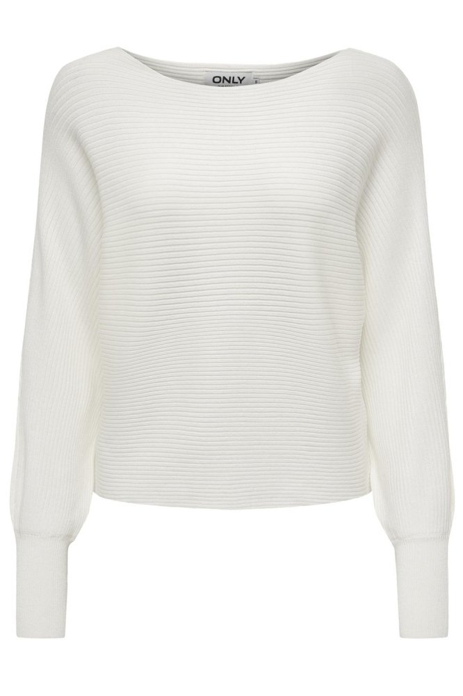 Only witte dames trui | Vooraanzicht