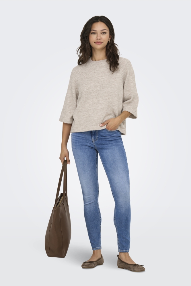 Only beige dames trui | Model