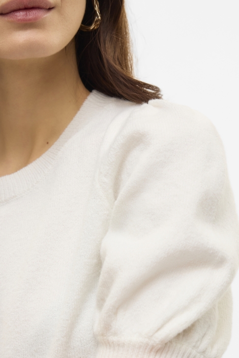 Vero Moda witte dames trui | Close up