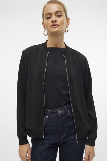 Vero Moda VMCOCO L/S BOMBER GA NOOS 10245734 BLACK