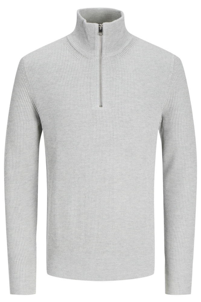 Jack & Jones grijze heren trui | Vooraanzicht